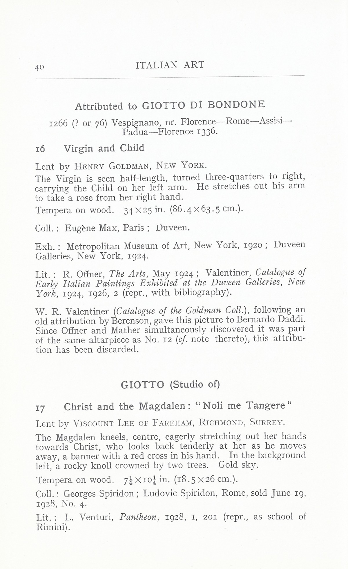 Page 44 of 1930 - Exhibition of Italian Art 1200-1900