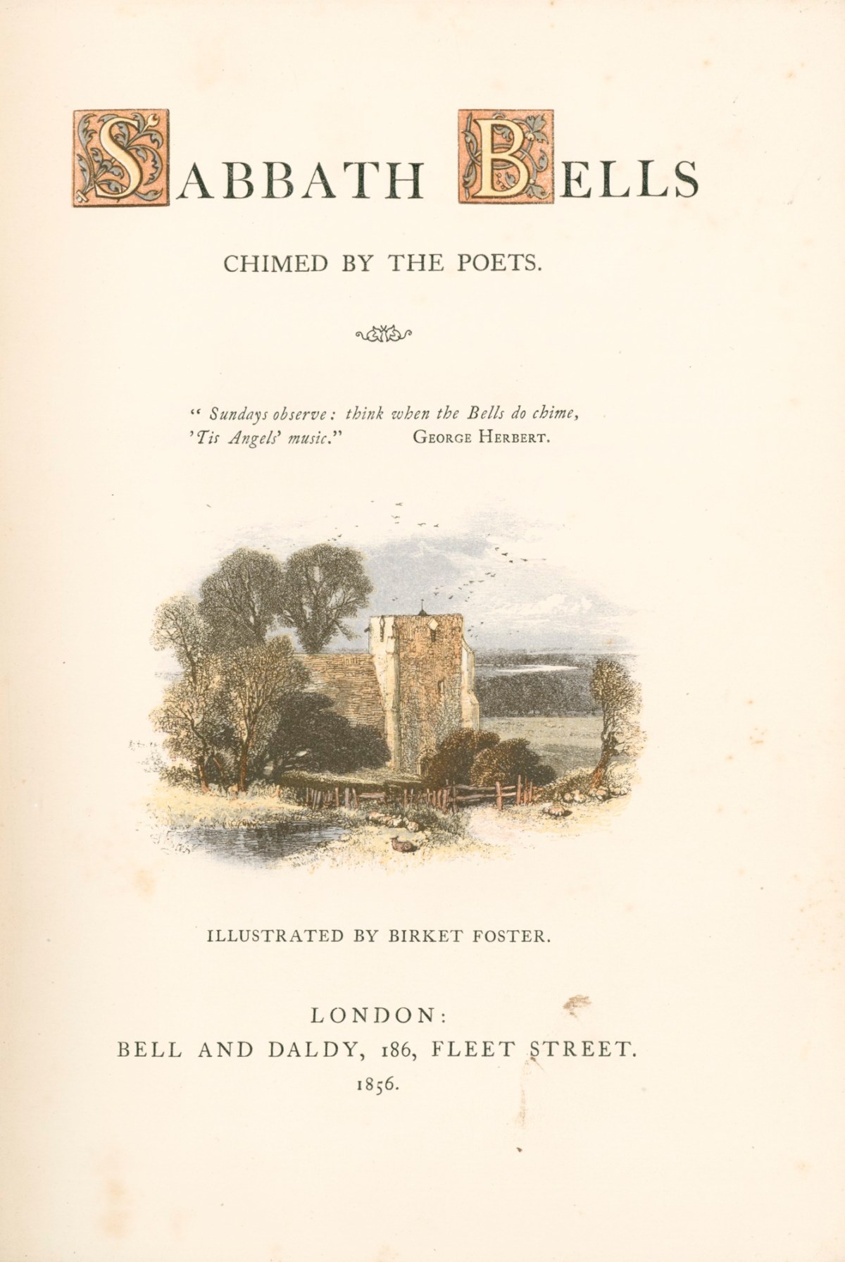 Myles Birket Foster, Title-page vignette