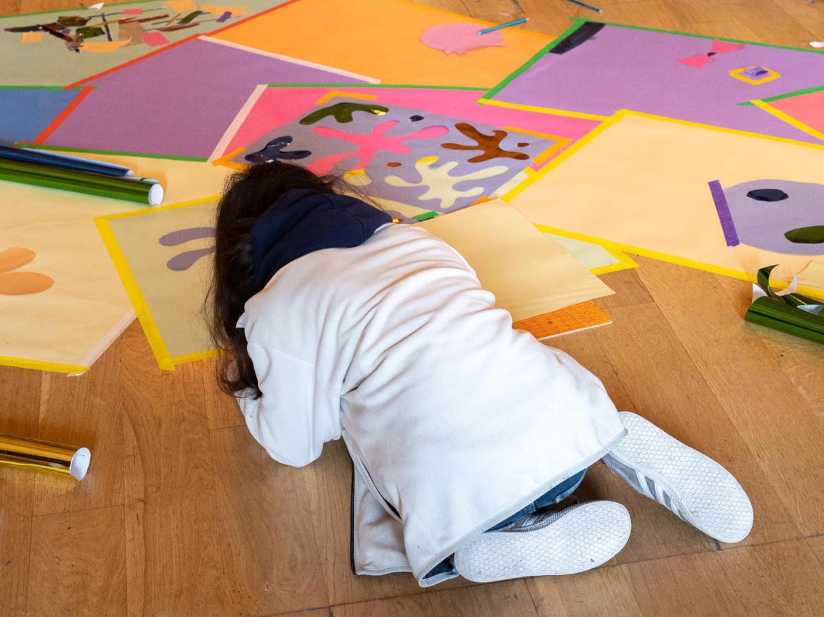 Family studio super stencils Event Royal Academy of Arts