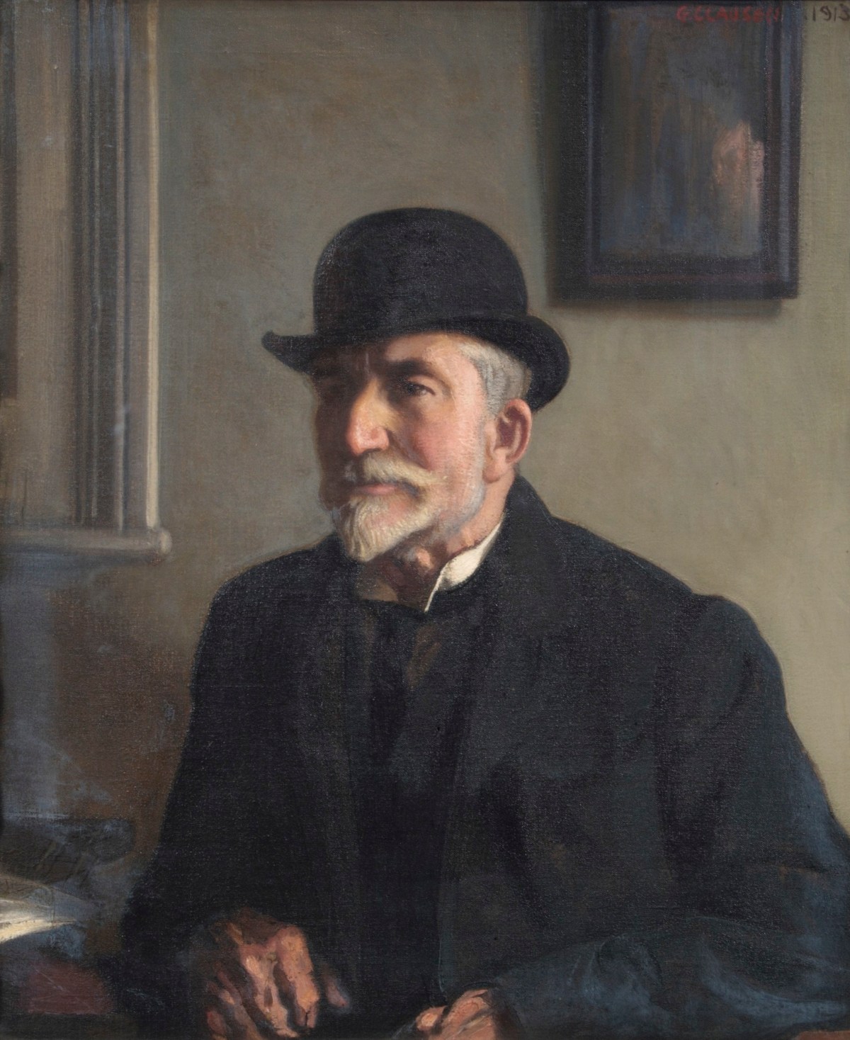 Sir George Clausen RA, Portrait of James Osborne