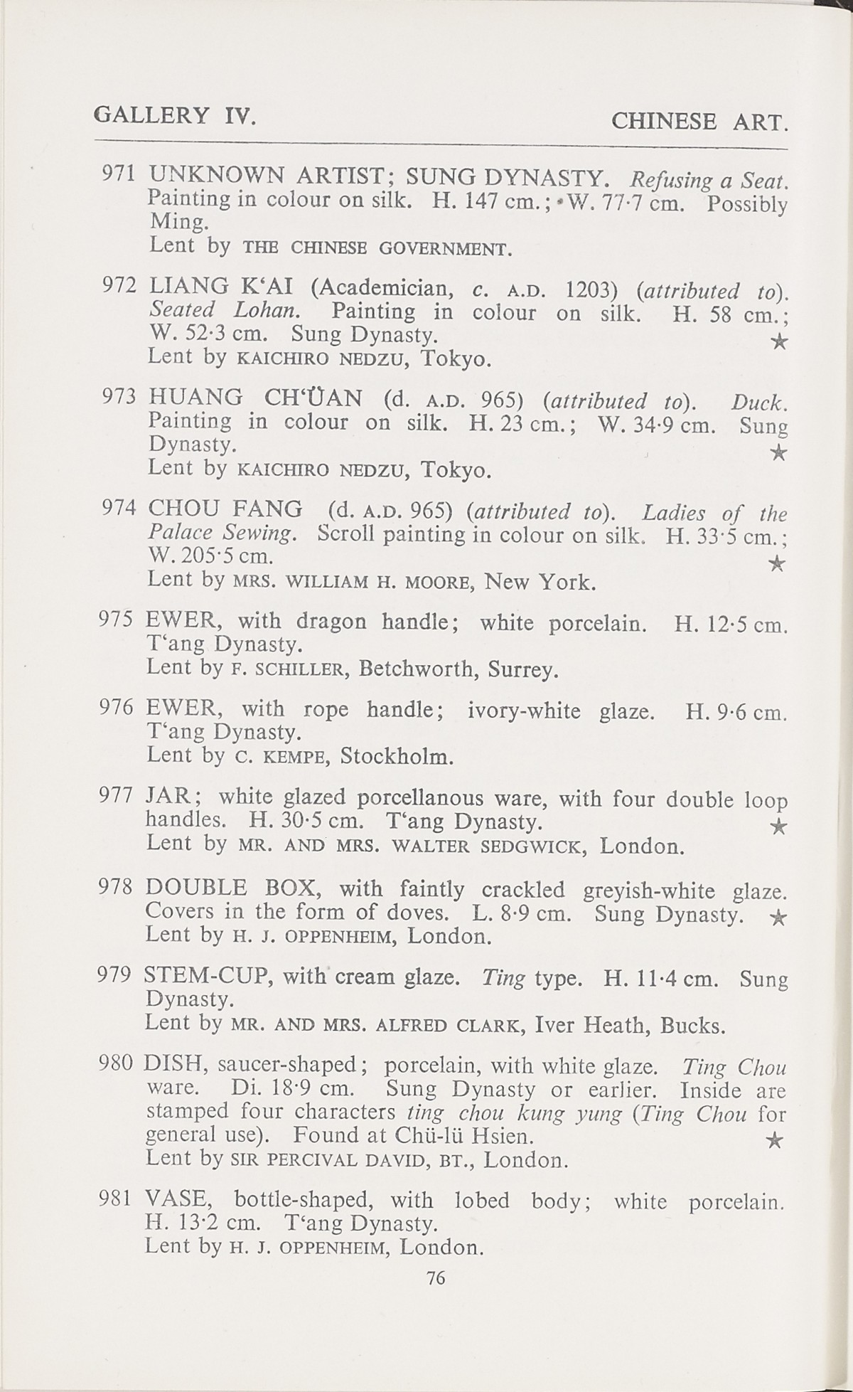 Page 104 of 1935-36 - International Exhibition of Chinese Art
