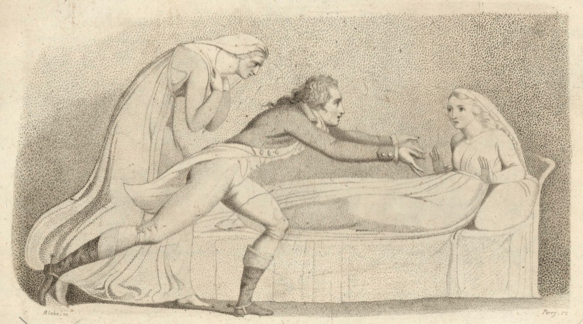 William Blake, The Waking of Leonora