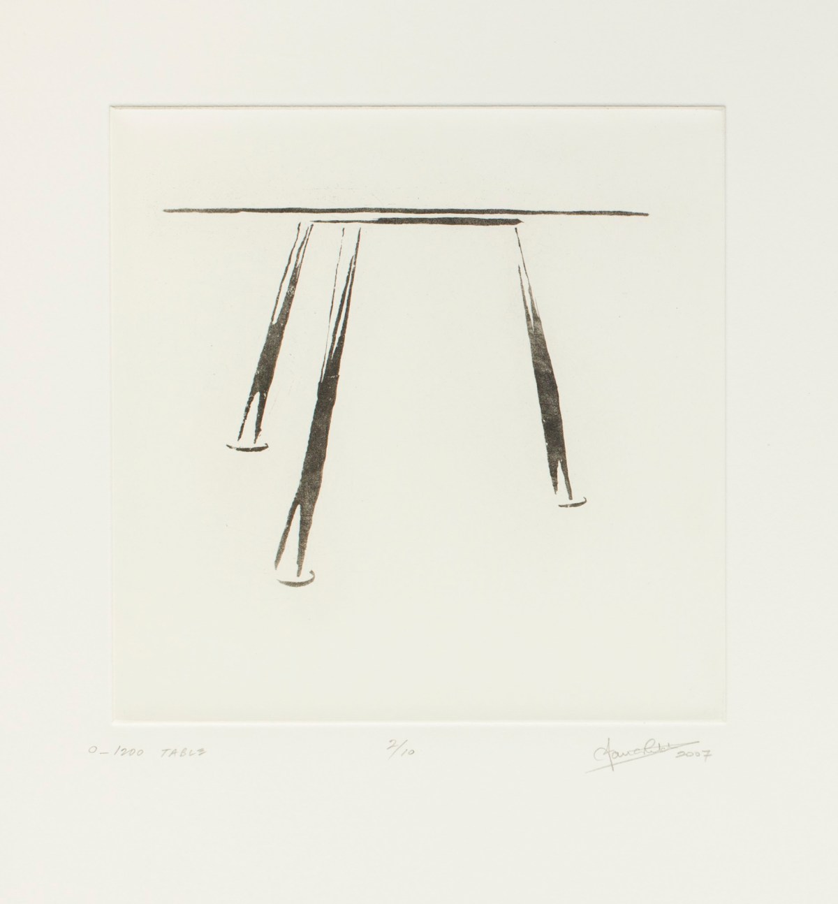 Ian Ritchie RA, 0_1200 Table