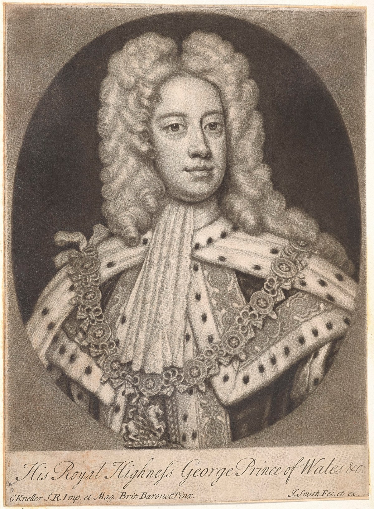 Sir Godfrey Kneller Bt., George II (as prince of Wales)