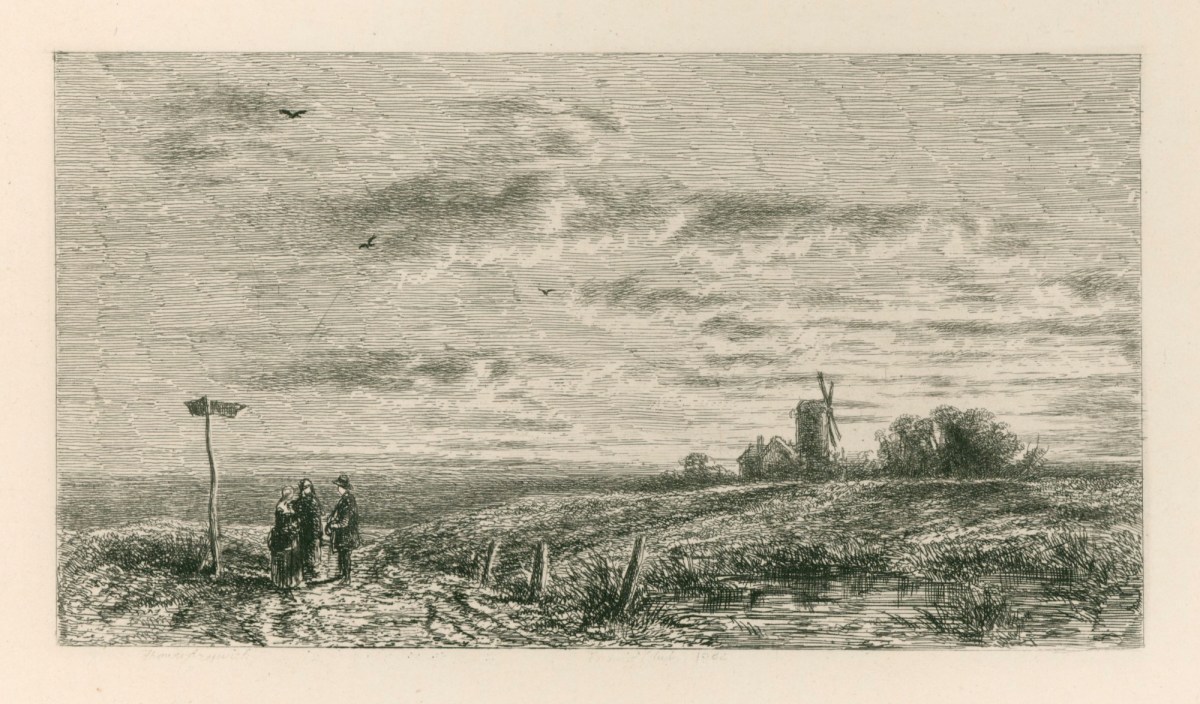 Thomas Creswick RA, Evening on the Common