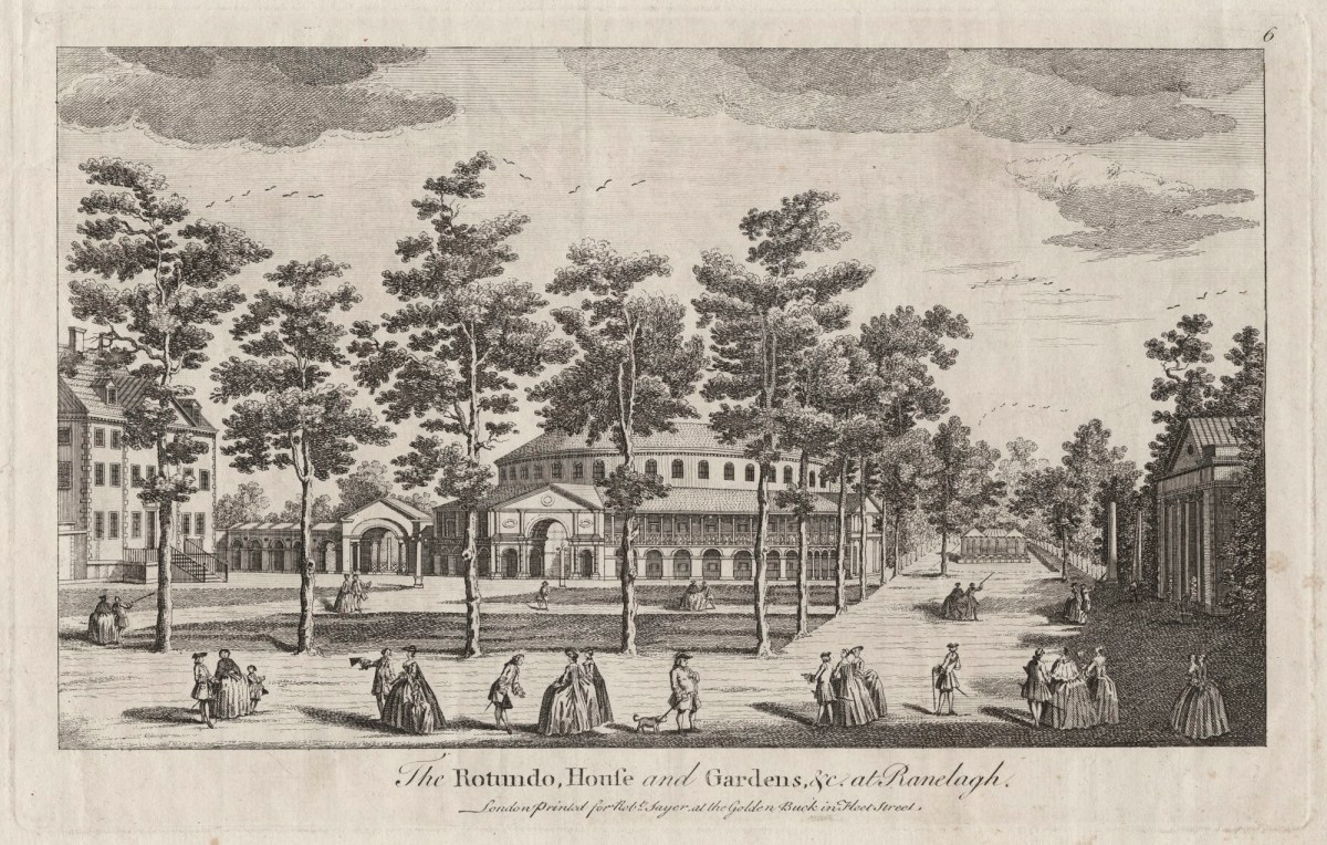 Unknown artist, The Rotundo, House and Gardens, &c. at Ranelagh