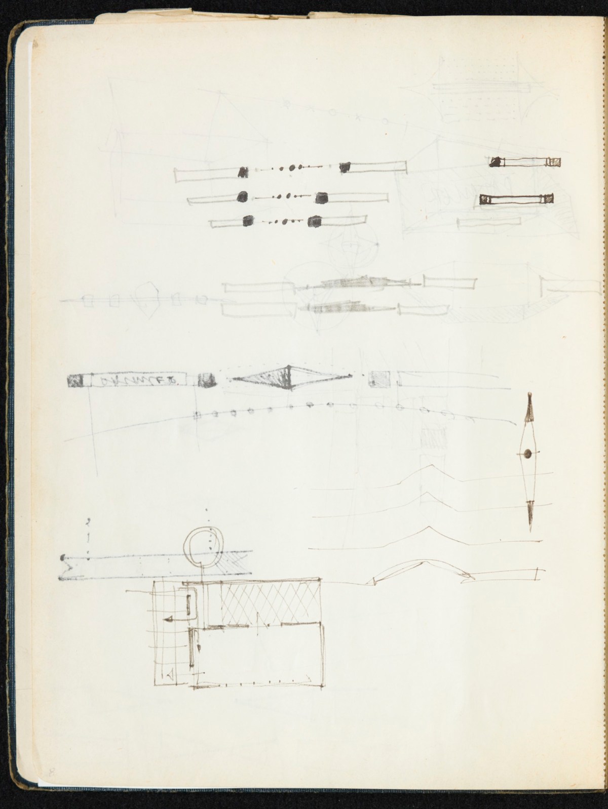 Sir Hugh Casson PRA, Britannia and Glyndebourne sketchbook