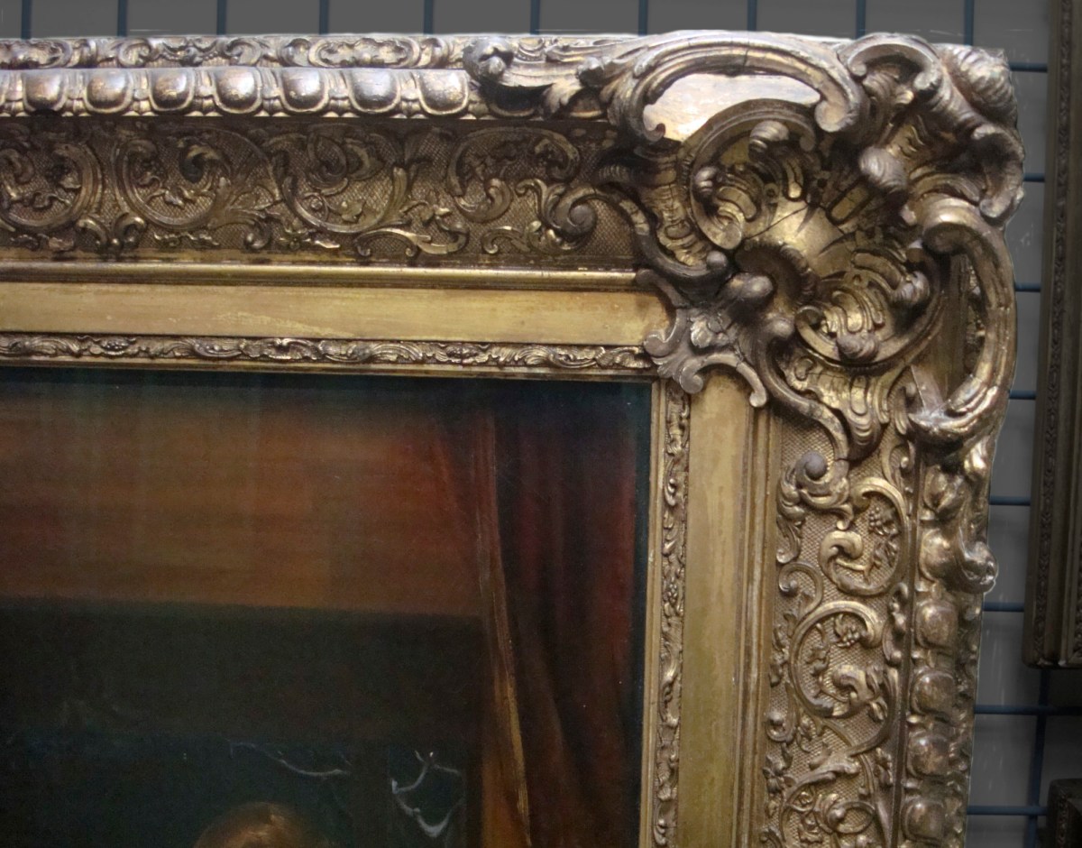 Unknown, Frame for Richard Redgrave RA 'The Outcast'
