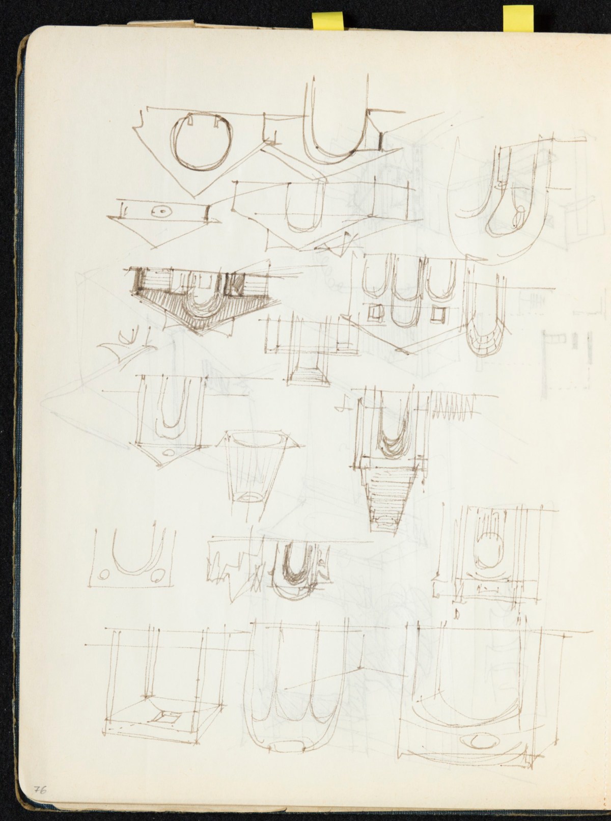 Sir Hugh Casson PRA, Britannia and Glyndebourne sketchbook