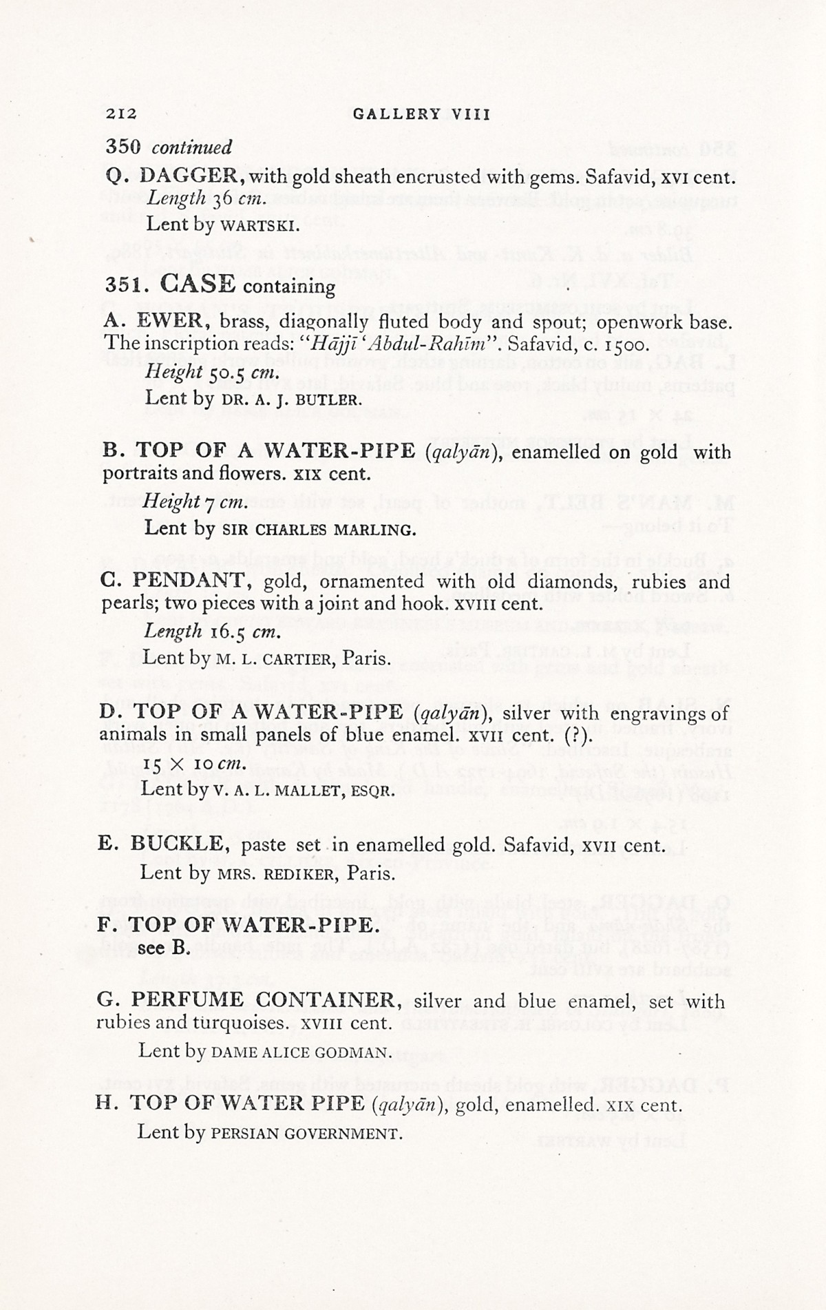 Page 240 of 1931 - International Exhibition of Persian Art