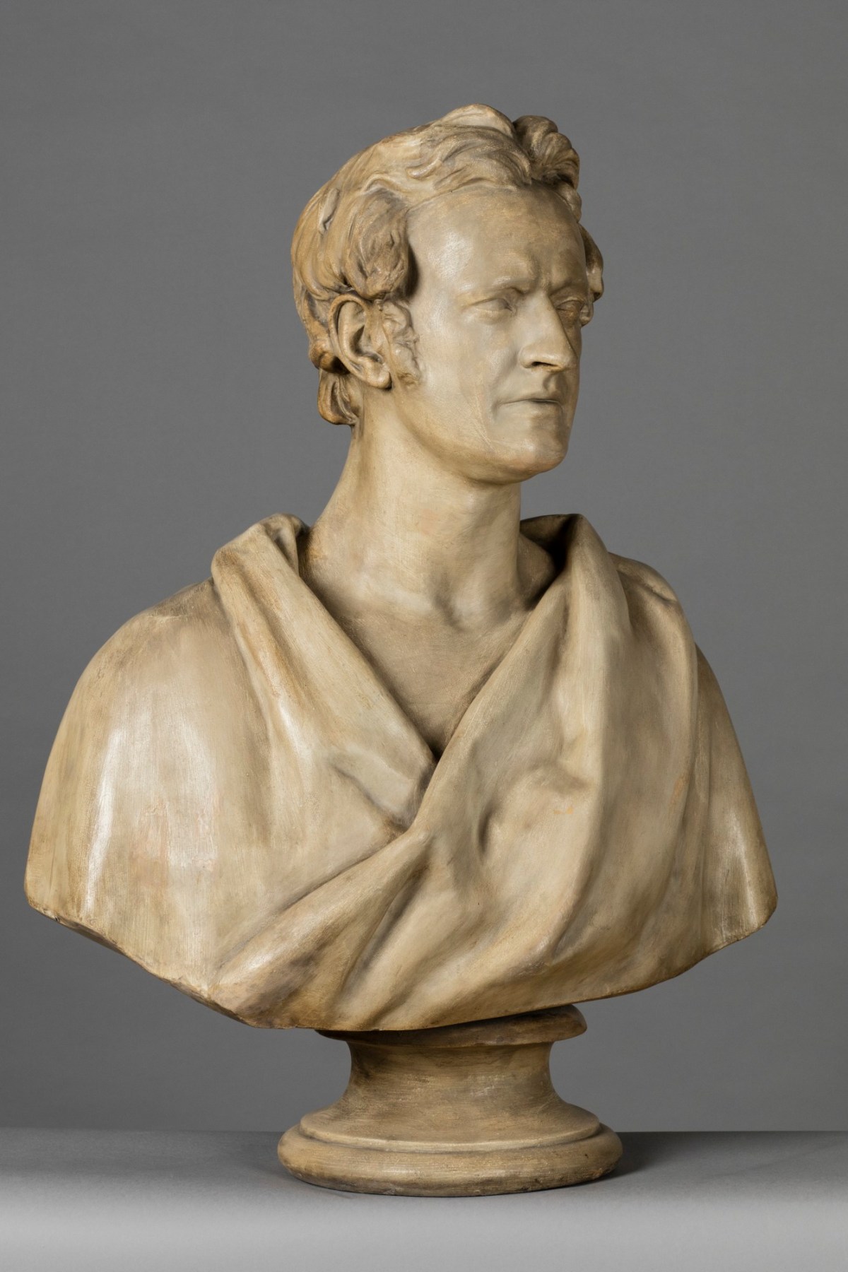 Unknown, Cast of a bust of an unidentified man
