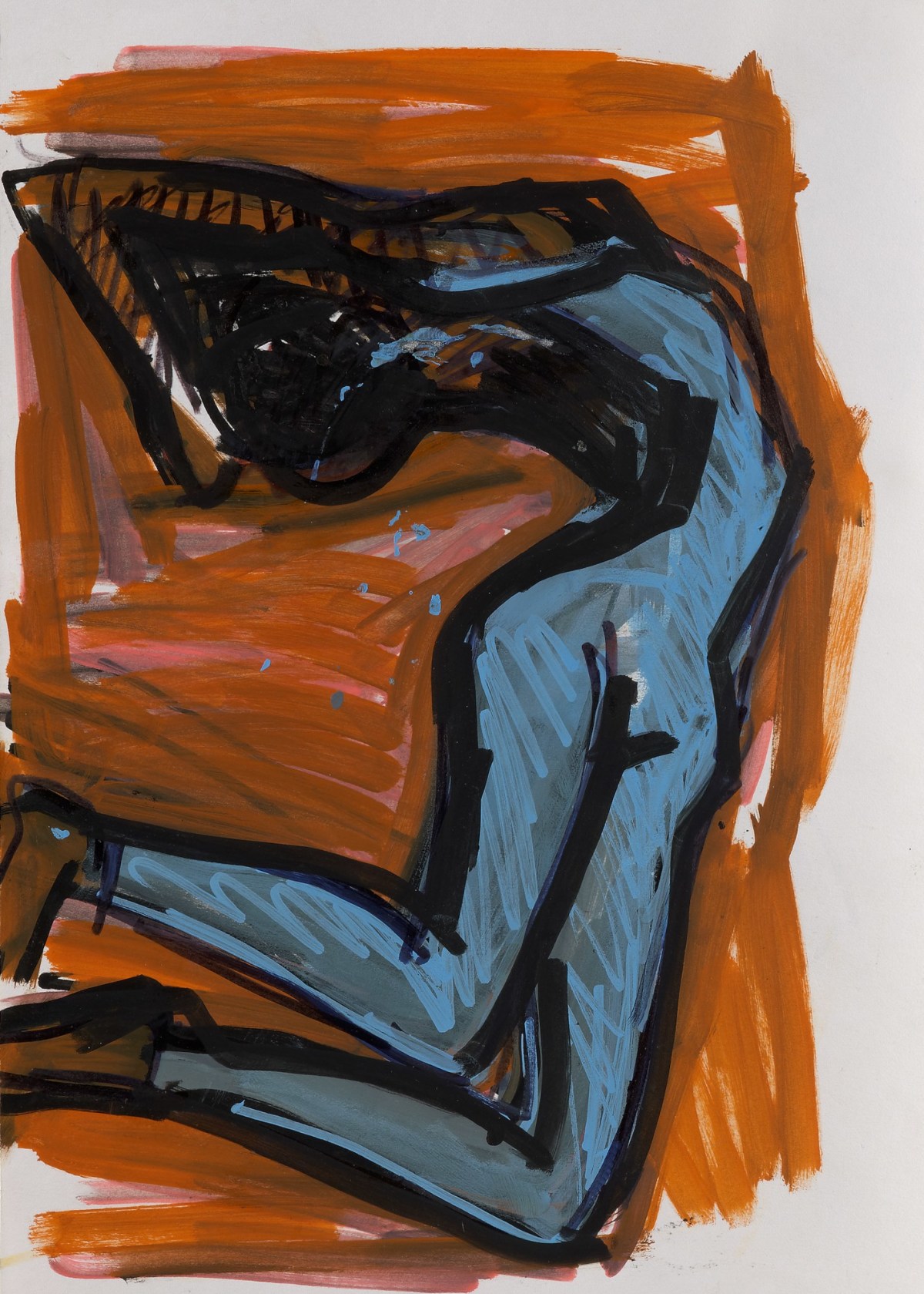 Ivor Abrahams RA, Figure study