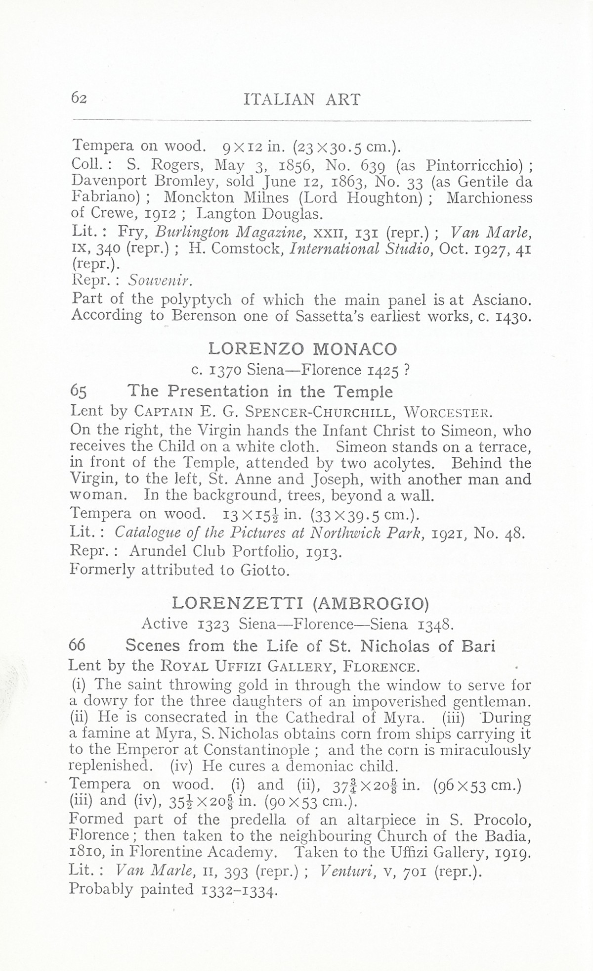 Page 66 of 1930 - Exhibition of Italian Art 1200-1900