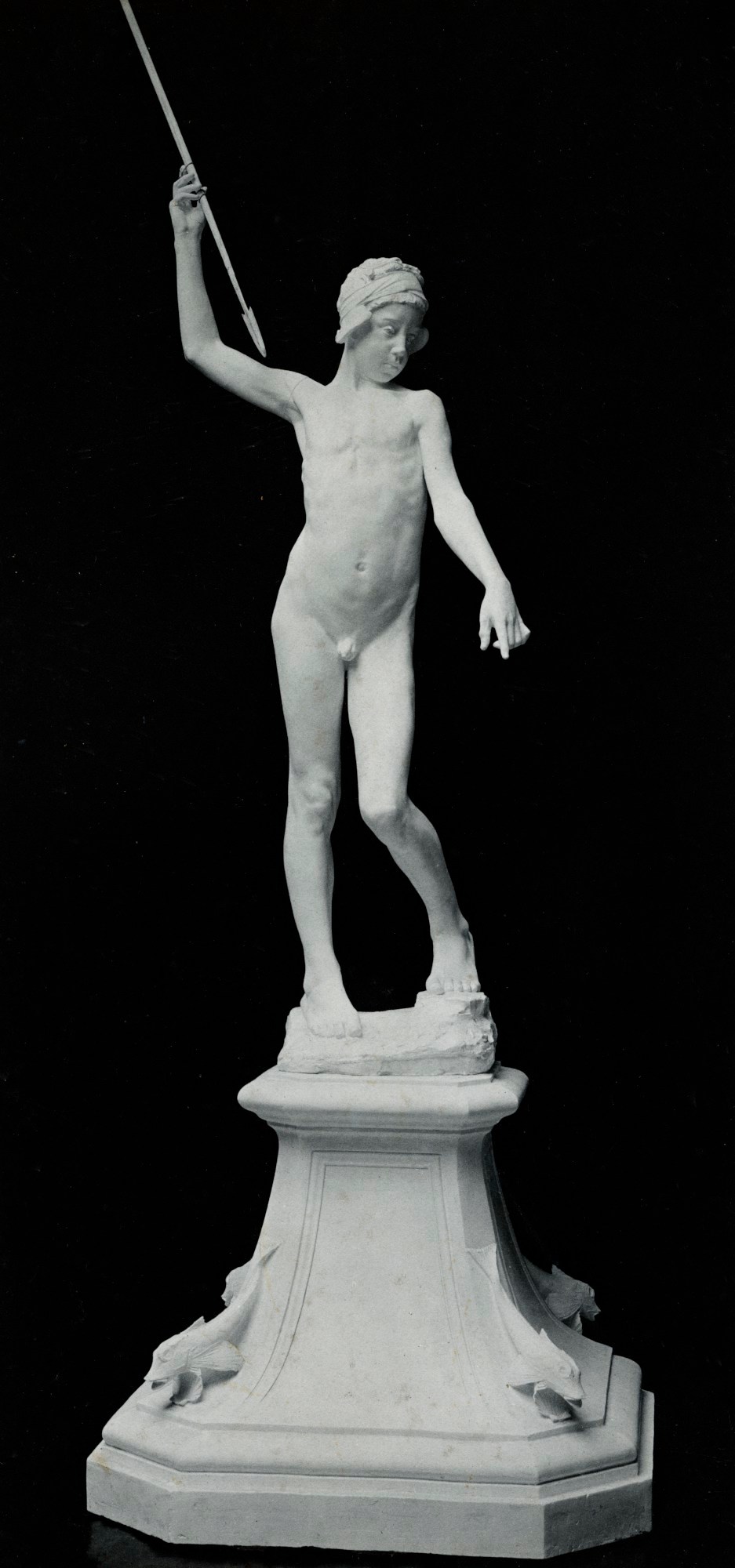 Unidentified photographer, Garden figure