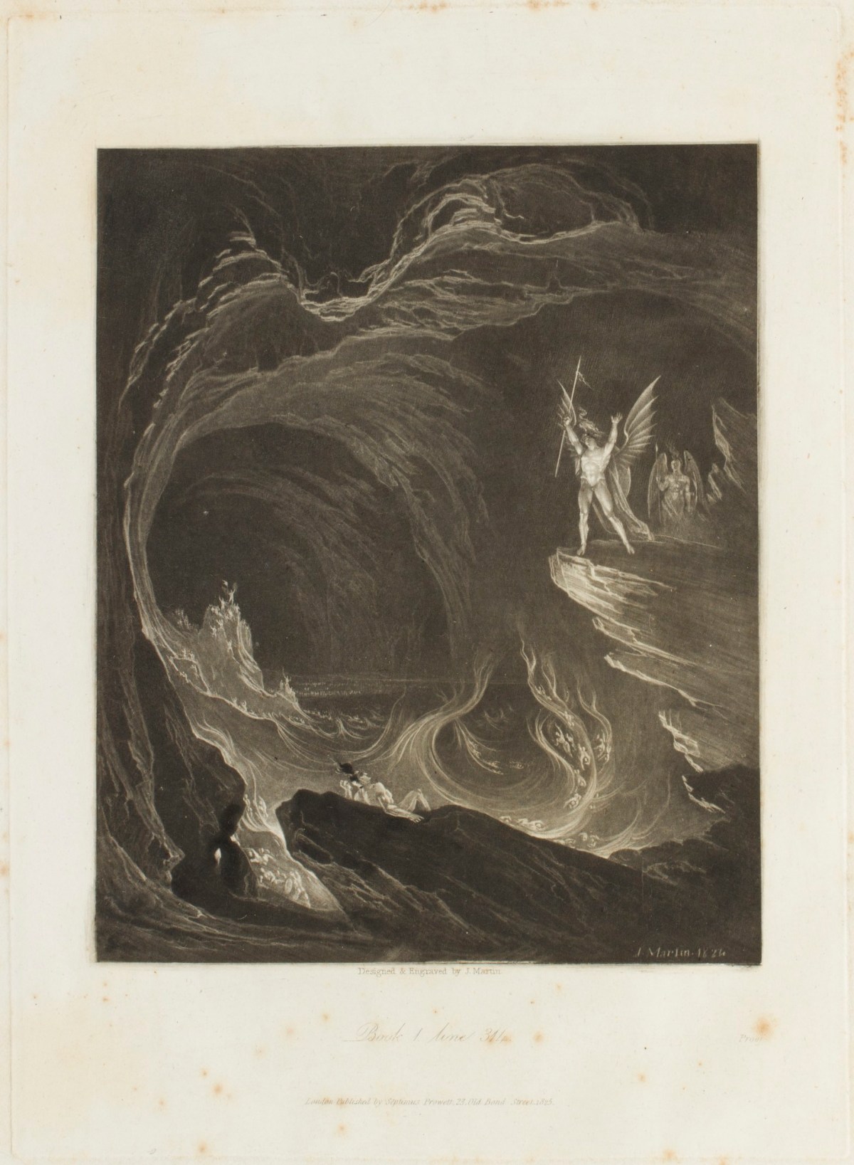 John Martin, Satan addressing his legions