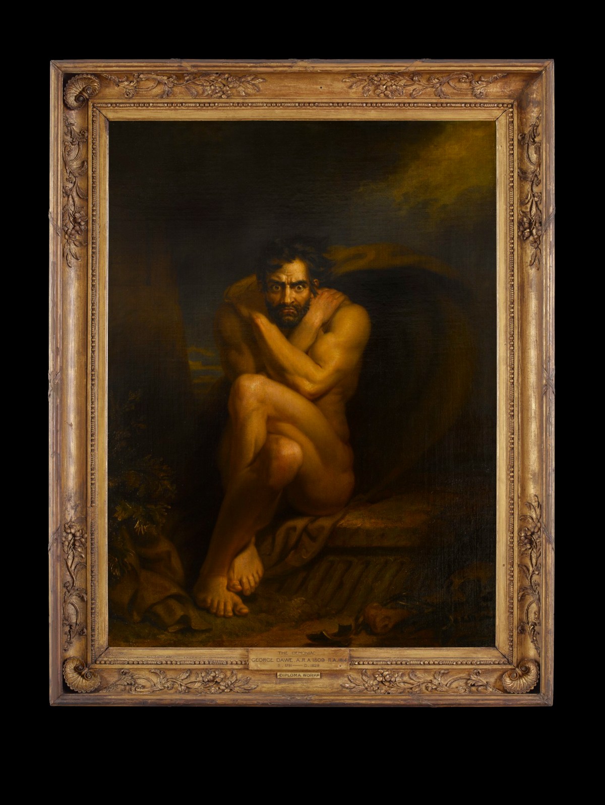 Unknown, Frame for George Dawe RA 'The Demonaic'