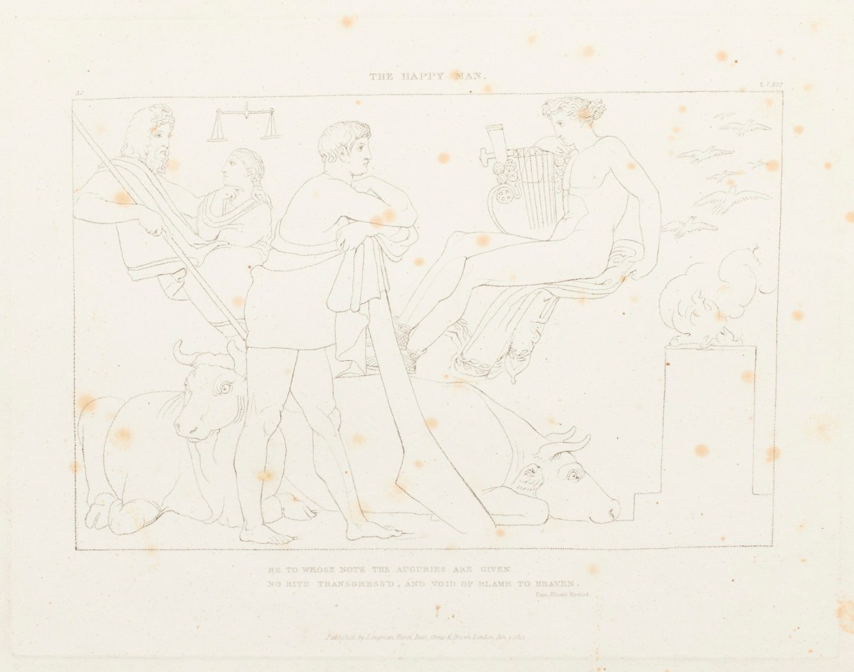 Hesiod, The happy man.