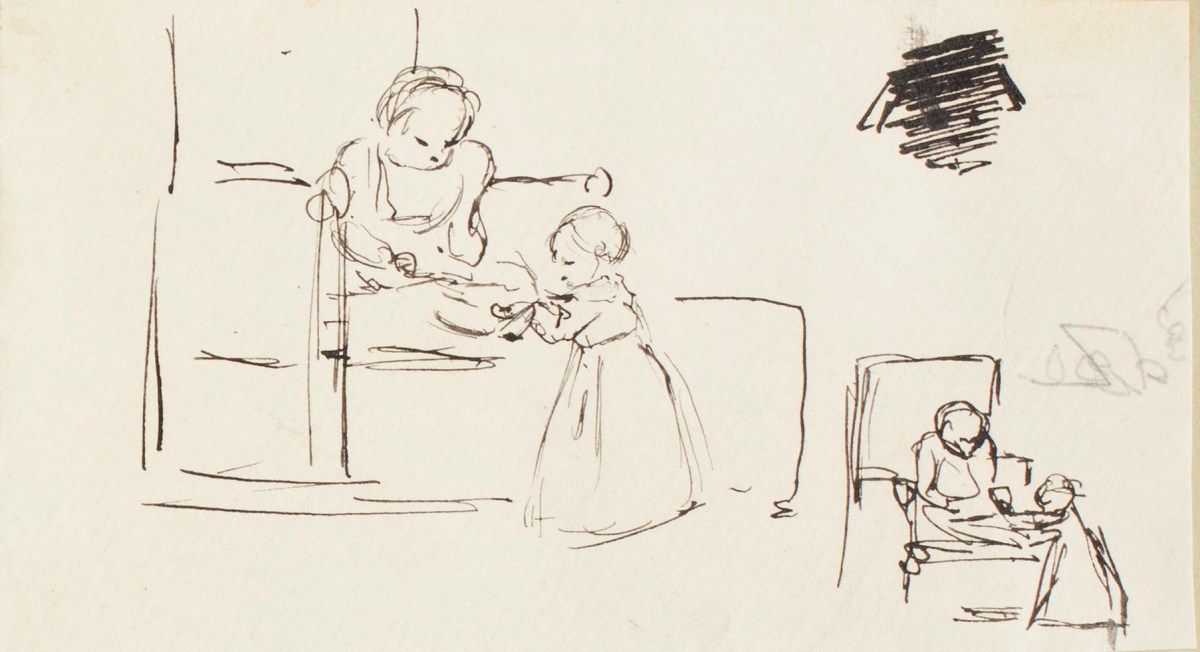 Henry Hugh Armstead RA, Sketches of children at play