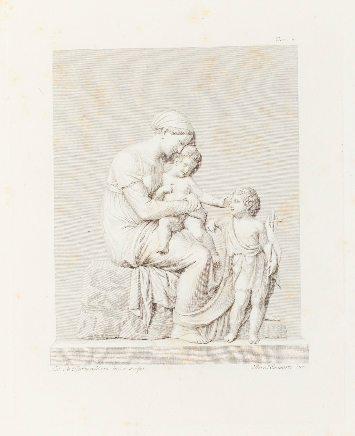 Bertel Thorvaldsen, 'La Sagra Familia.'