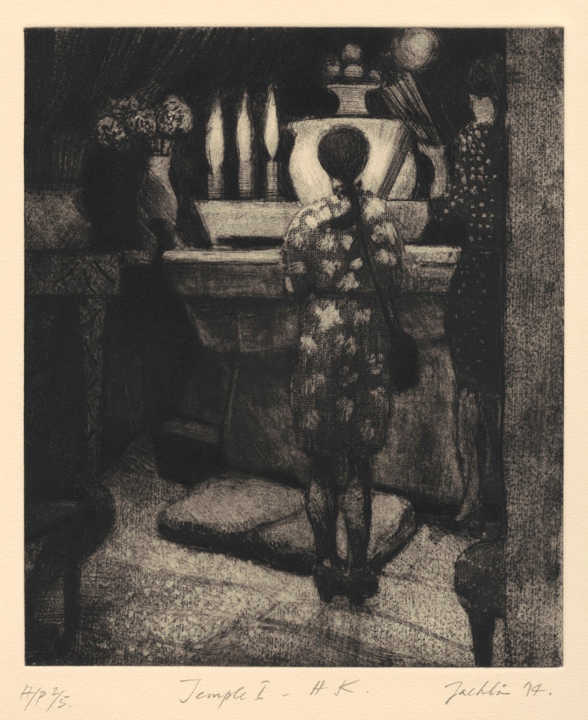 Bill Jacklin RA, Temple I - H. K.