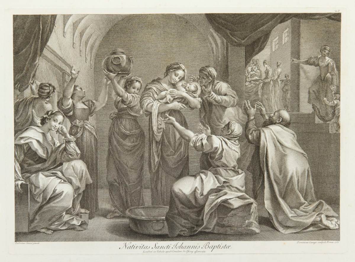 Lodovico Carracci, The Birth of St. John the Baptist.