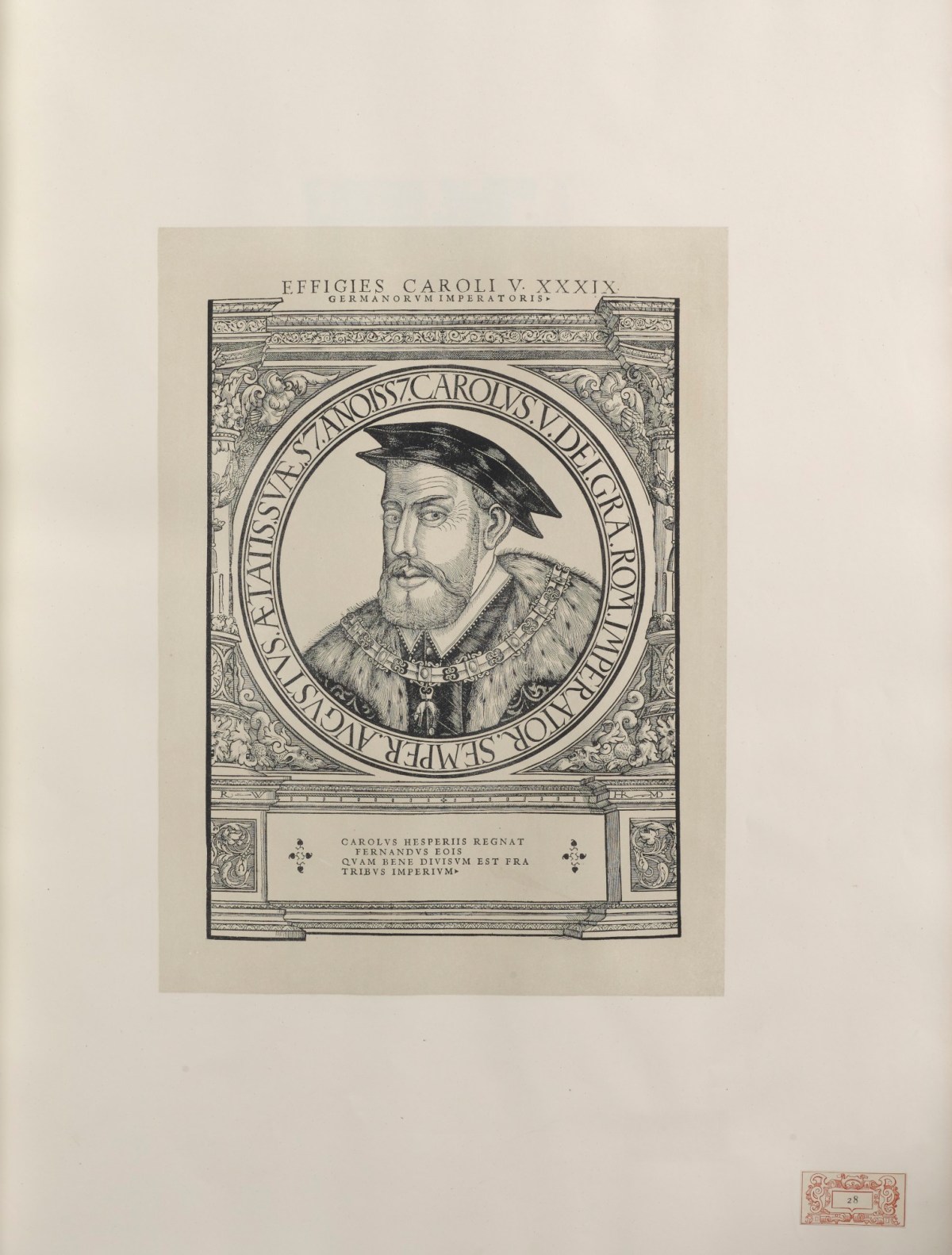 Unknown artist, Portrait of the Emperor Charles V