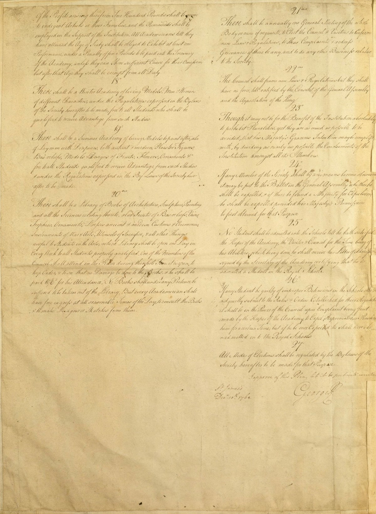, Instrument of Foundation