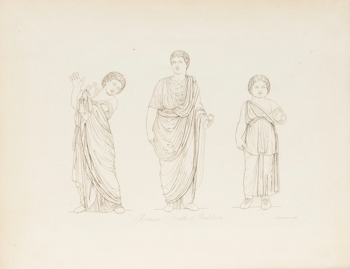 Thomas Baxter, Roman Youth and Children