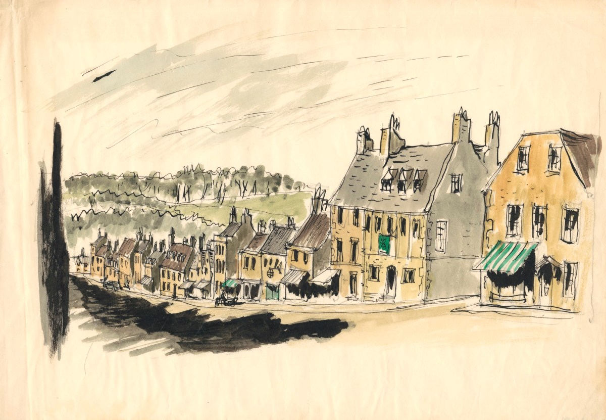 Sir Hugh Casson PRA, Village shops