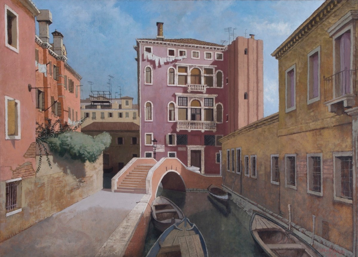 John Aldridge RA, Palazzo San Boldo, Venice