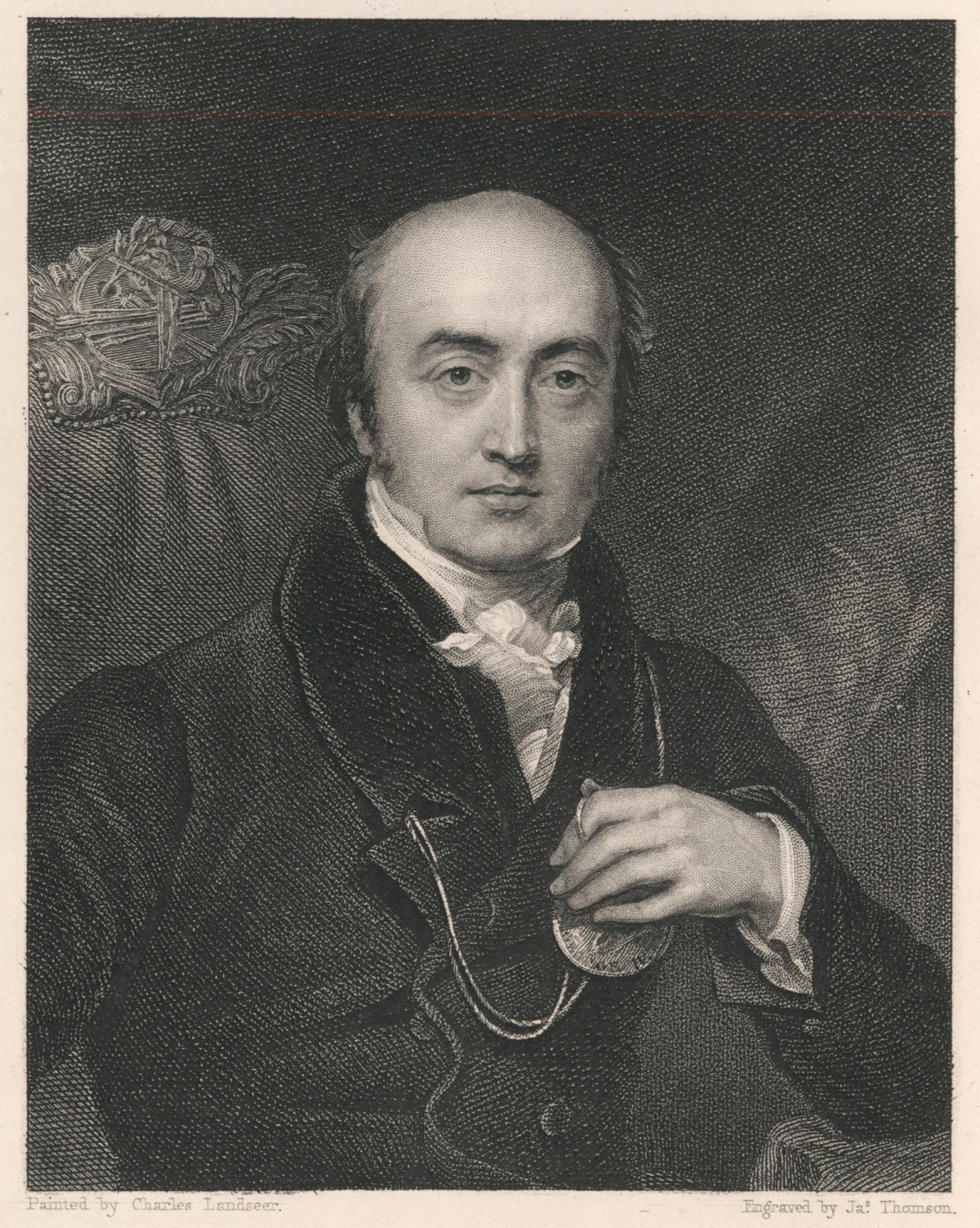 Charles Landseer RA, Portrait of Sir Thomas Lawrence PRA