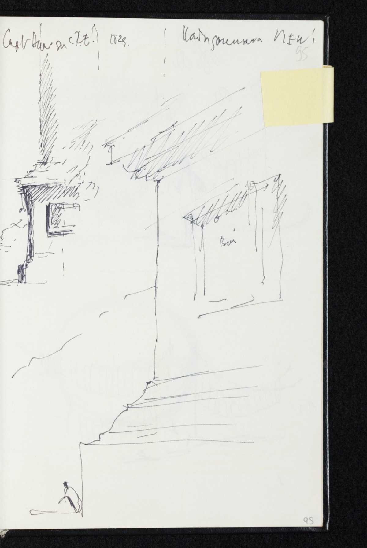 Sir Hugh Casson PRA, Sri Lanka sketchbook