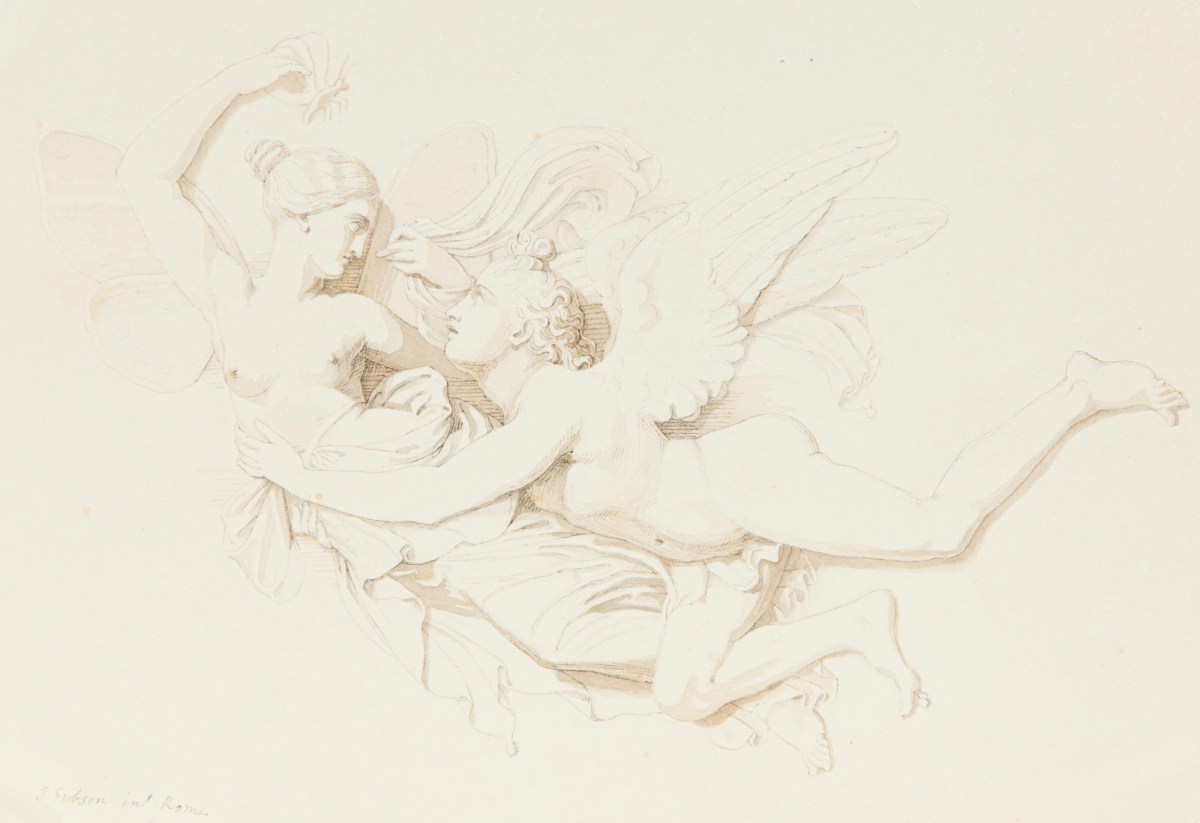 John Gibson RA, Cupid pursuing Psyche