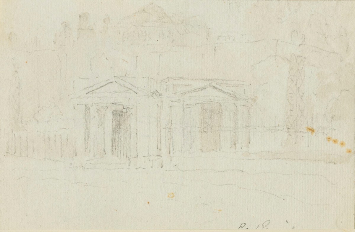 Philip Reinagle RA, Sketch of an entrance