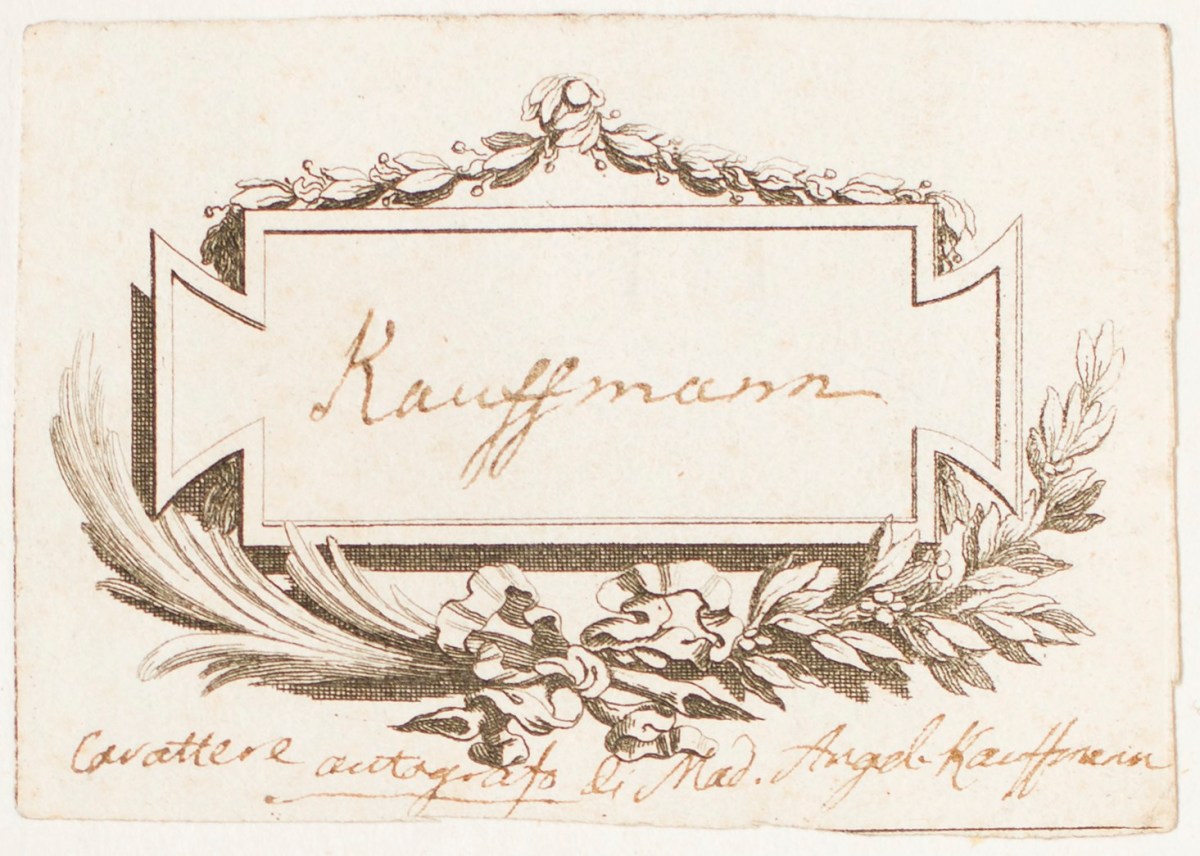 , Kauffman: memoria delle pittura
