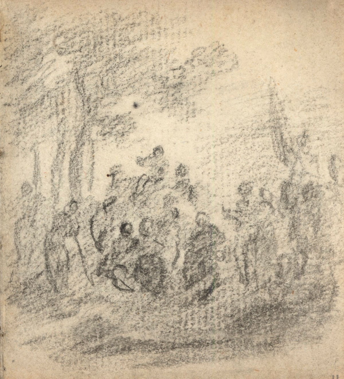 , Leaf from a sketchbook