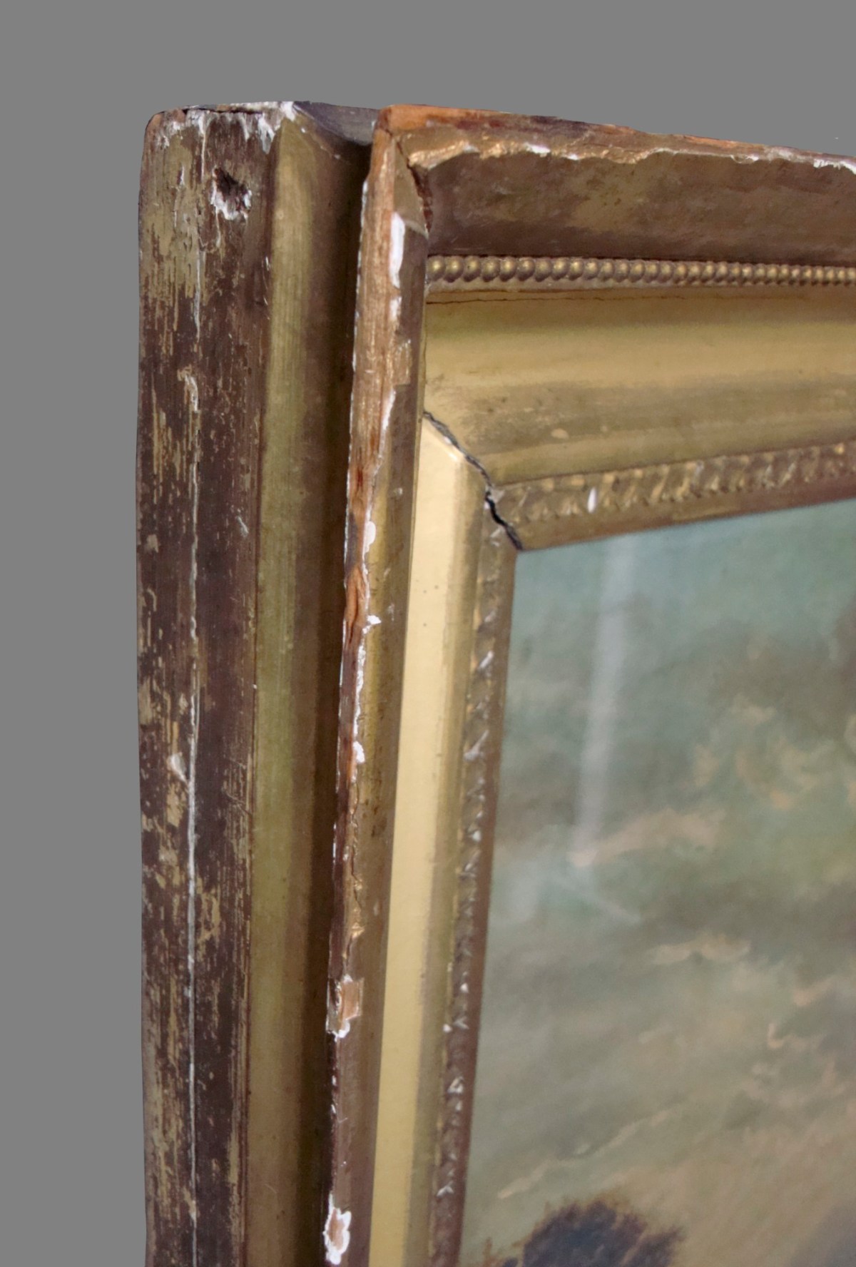 Unknown, Frame for Theophilia Palmer 'Landscape with a Bridge'