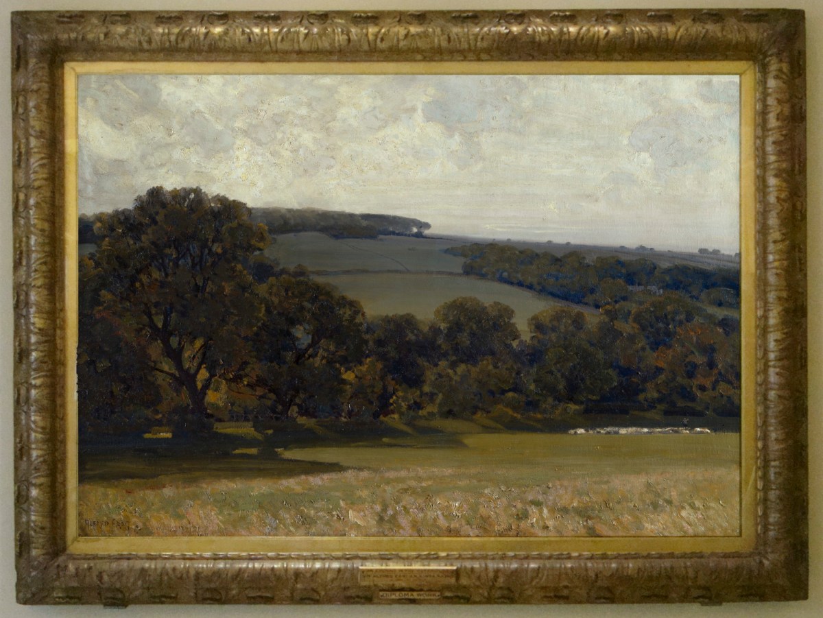 Unknown, Frame for Sir Alfred East RA 'Evening in the Cotswolds'