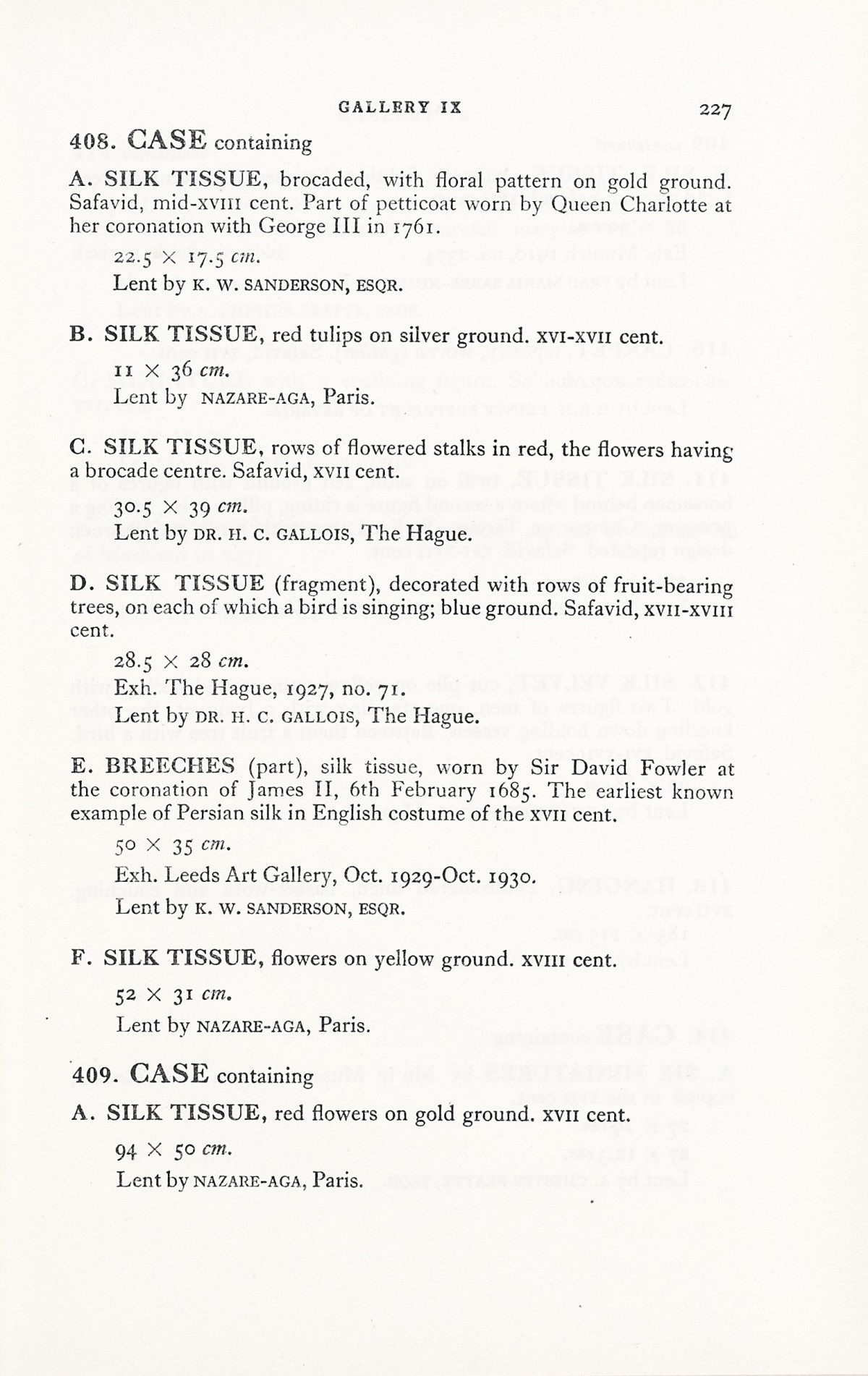 Page 255 of 1931 - International Exhibition of Persian Art