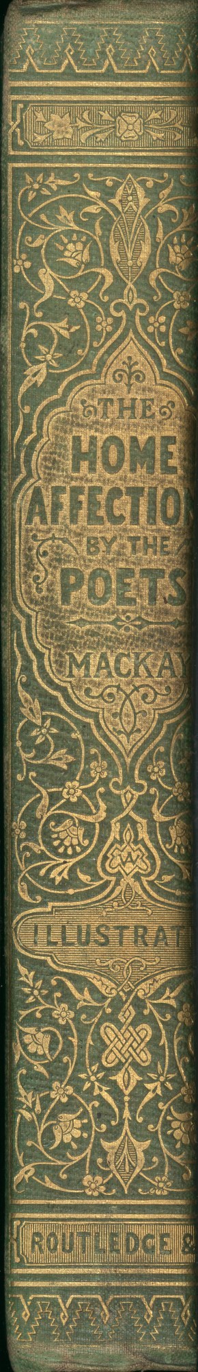 Albert Warren, Upper cover and spine of publisher's binding
