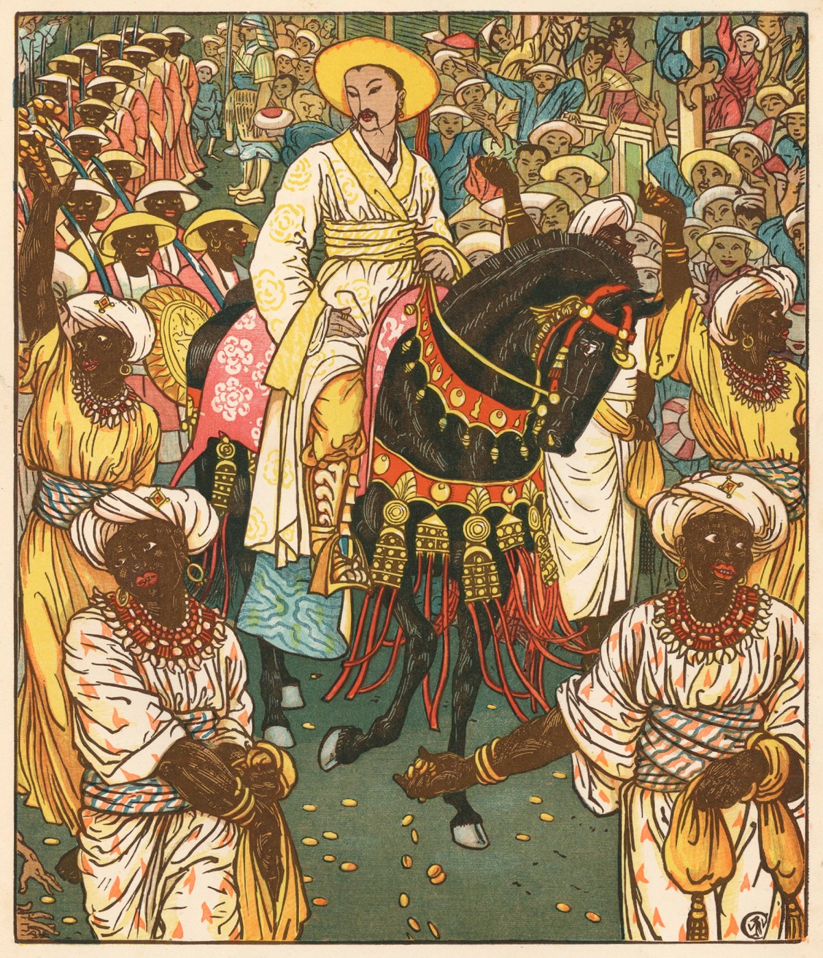 Walter Crane, Aladdin's Procession