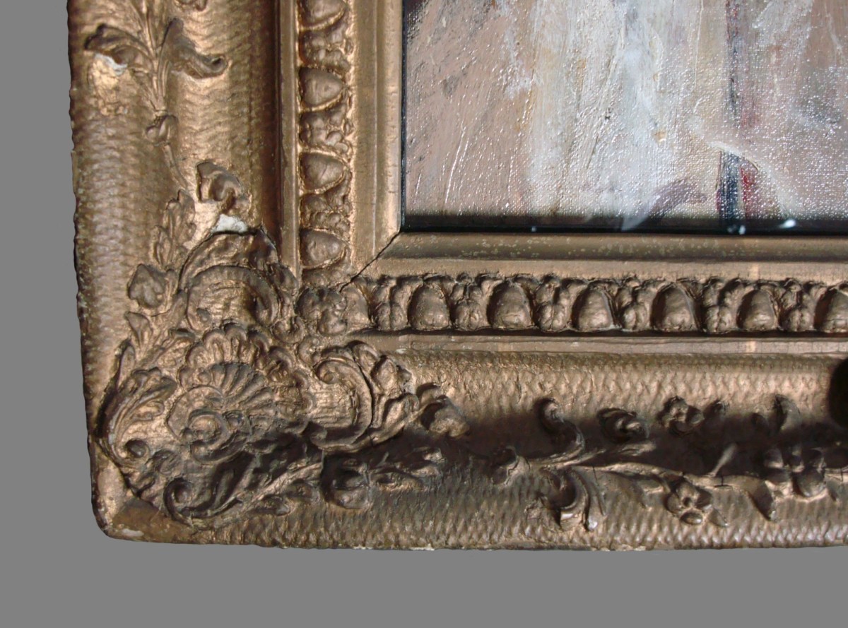 Unknown, Frame for Augustus John RA 'Portrait of Bapsybanoo, Marchioness of Winchester'