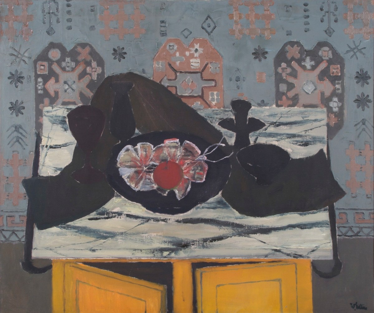 Sir William Gillies RA, Still-life on a Cupboard