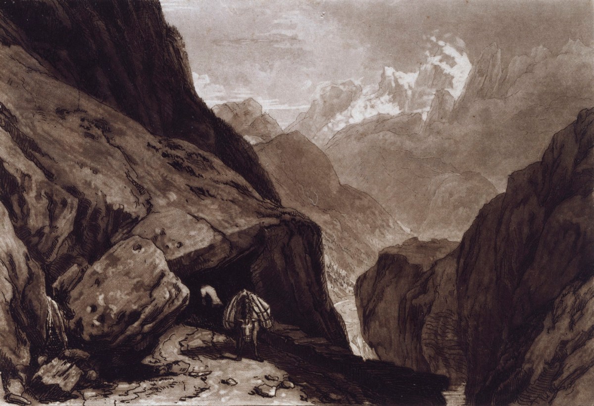 J.M.W. Turner RA, Mt St Gothard