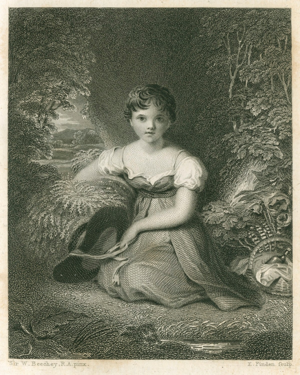 Sir William Beechey RA, The Little Gleaner