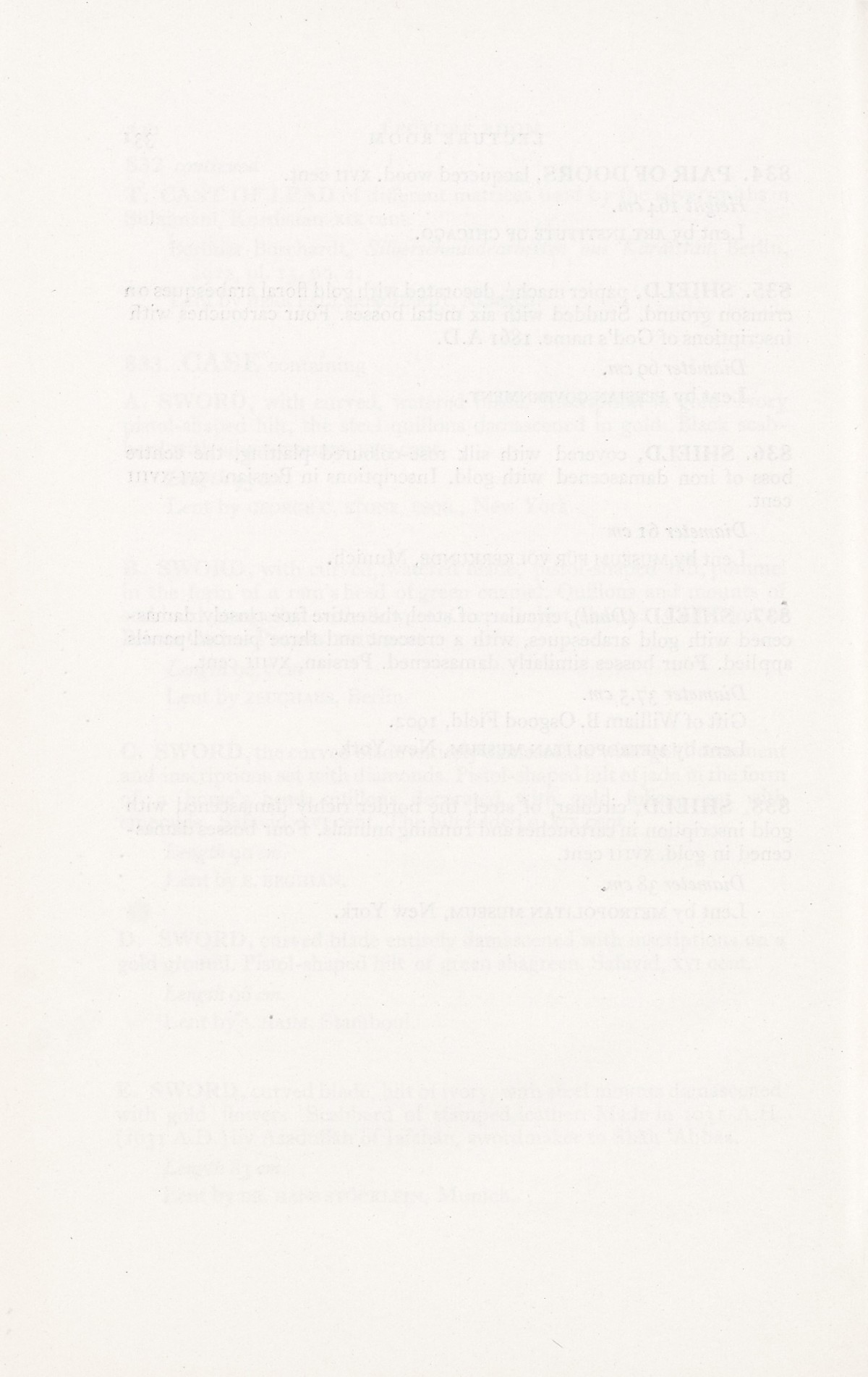 Page 360 of 1931 - International Exhibition of Persian Art