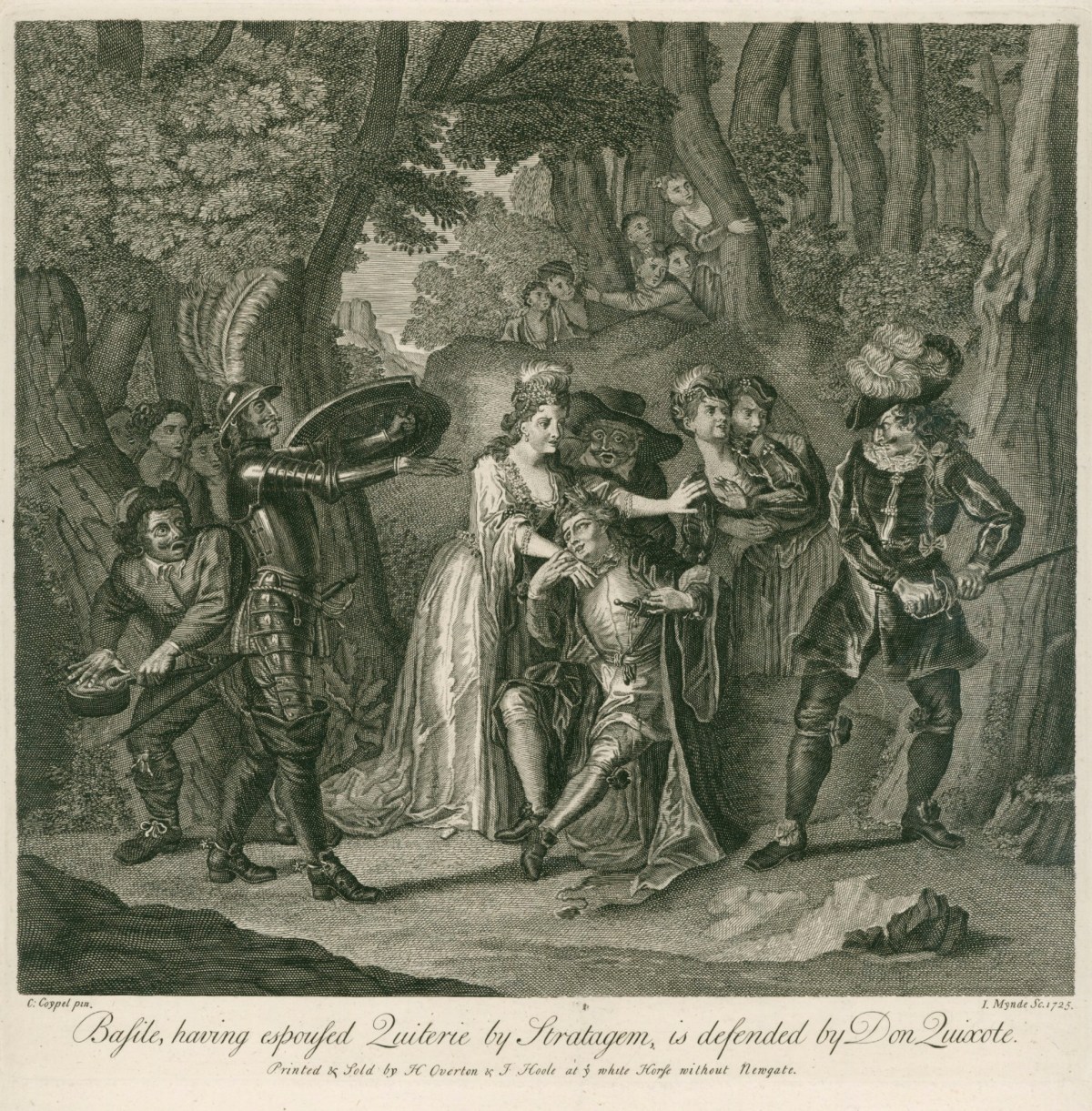 James Mynde, Basile defended by Don Quixote