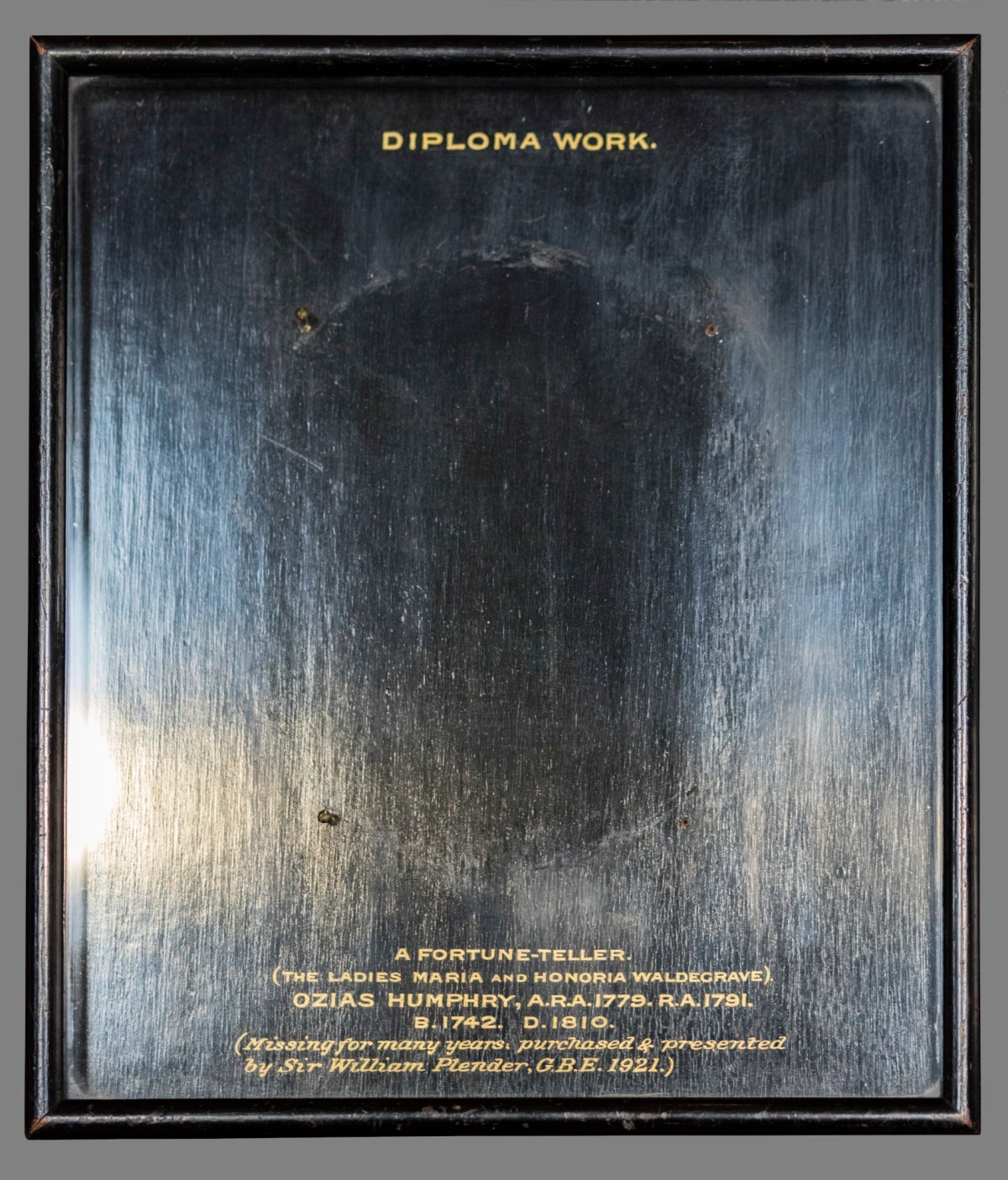 Unknown, Frame for Ozias Humphry 'A Fortune Teller'