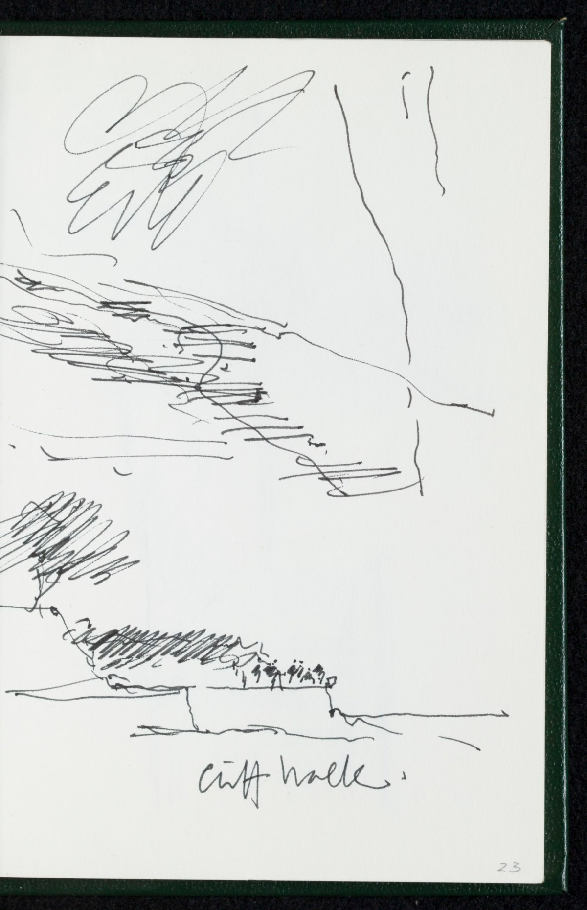 Sir Hugh Casson PRA, New England Connecticut sketchbook