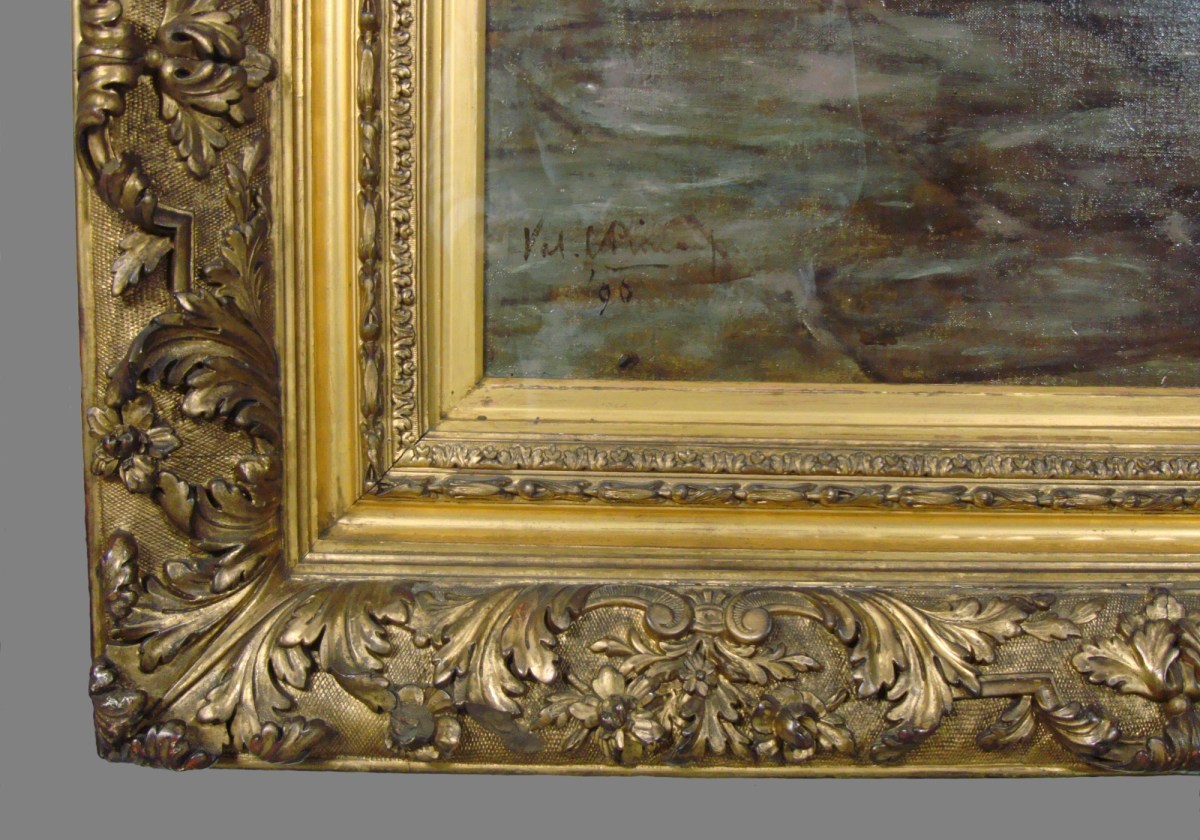 Unknown, Frame for Val Prinsep RA 'La Révolution'
